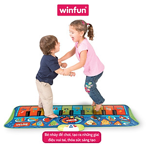 Thảm đàn Size lớn cho bé 130*48cm - nhảy cùng nhịp điệu Winfun 2507-NL