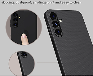 Ốp Lưng Sần chống sốc cho Samsung Galaxy  A16 , A35 , A55 . A15 , A25 hiệu Nillkin Super Frosted Shield - Hàng Chính Hãng