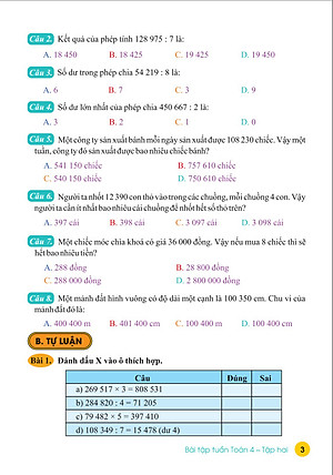 Sách - Bài Tập Tuần Toán 4 - Kết Nối Tri Thức - ndbooks