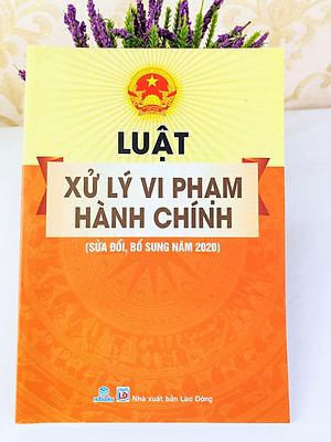 Sách - Luật Xử Lý Vi Phạm Hành Chính (Sửa đổi, bổ sung năm 2020) - ndbooks