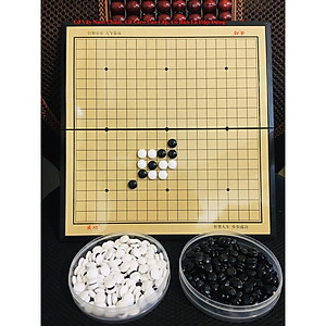 Bộ cờ vây nam châm cao cấp, kiêm cờ ca-rô chính hãng miDoctor