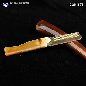 Lược Sừng Gấp Gọn - Loại Bỏ Túi Dành Cho Nam Thuận tiện Dễ sử dụng Tạo kiểu tóc - COH153T