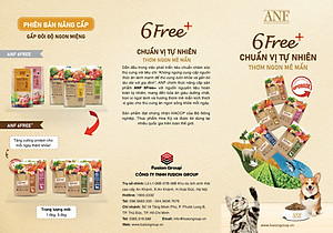 [DATE MỚI] [ 5.6KG]  Thức ăn hạt cho chó ANF 6FREE PLUS vị VỊT + CÁ HỒI nhập khẩu Hàn Quốc