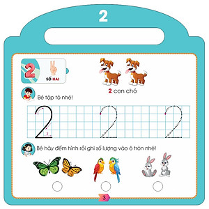 Sách - Chuẩn bị cho bé tới trường: Chữ cái và chữ số ndbooks