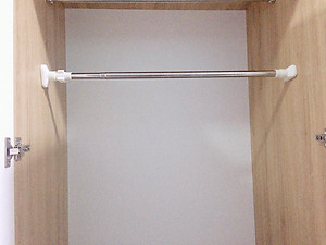 Thanh treo rèm cửa, treo quần áo bằng inox, không cần khoan tường hay bắt vít, cực kỳ tiện dụng - hàng chính hãng