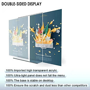 Menu để bàn - Menu mica A4 A5 A6 A7 B6