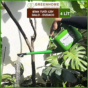 Bình Tưới Cây Vòi Sen GreenHome, Galo Dudaco, 4 Lít, 2 Chế Độ Tưới, Dễ Sử Dụng, Tháo Lắp Dễ Dàng, Độ Bền Cao