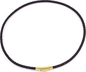 [Tuổi Mùi, Thân] Dây Chuyền Mặt Phật Đại Nhật Như Lai Thạch Anh Đen 5cm + Dây Da - Mặt Size Lớn - Tặng Kèm Móc Inox - May Mắn - Bình An