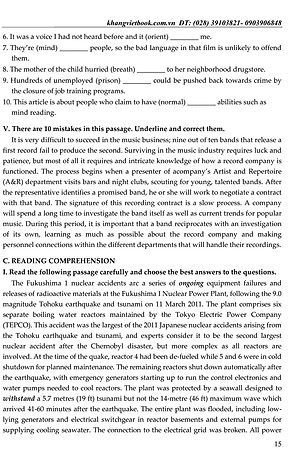 Sách Bồi Dưỡng Học Sinh Giỏi Tiếng Anh Lớp 9