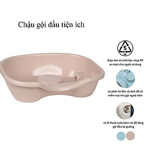 Chậu Gội Đầu Tại Giường, Tại Nhà Cho Người Già, Bà Bầu, Bệnh Nhân -  Thau Gội Đầu Chất Liệu Nhựa Cao Cấp Siêu Bền