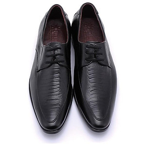 Giày tây nam Huy Hoàng da bò màu đen, trắng HP7103-7135-7164-7706