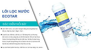 Lõi lọc nước số 1 máy Ecotar, Lõi Ecotar Nano Geyser, Lõi lọc nước số 1 dùng cho máy Geyser Ecotar 3, Ecotar 4, Ecotar 6 - Hàng Chính Hãng