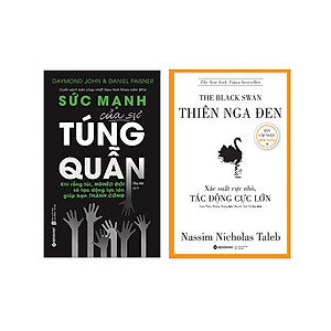 Combo Sách Tư Duy: Thiên Nga Đen - Xác Suất Cực Nhỏ, Tác Động Cực Lớn (Bản cập nhật mới nhất) + Sức mạnh của sự túng quẫn 