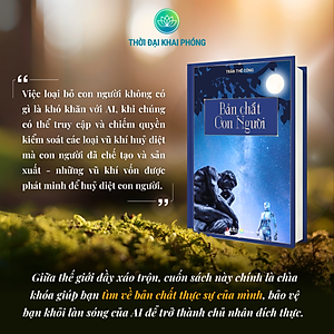 Sách BẢN CHẤT CON NGƯỜI (thuộc bộ sách TẦM NHÌN KHAI PHÓNG - 3 cuốn - bìa cứng - Tác giả: Trần Thế Công)