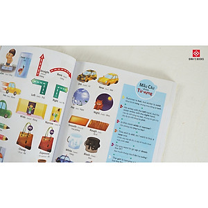 Sách - 4000 từ vựng và mẫu câu tiếng Anh thiết yếu cho trẻ em - Song ngữ Việt Anh cho trẻ từ 4 tuổi - Đinh Tị Books