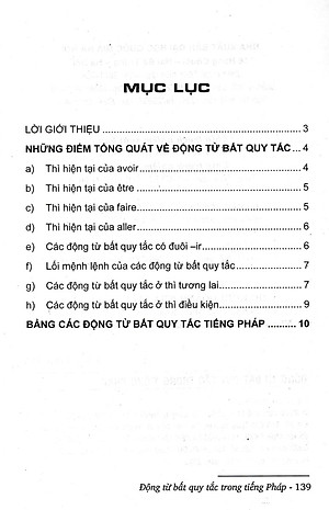 Động Từ Bất Quy Tắc Trong Tiếng Pháp - Lê Minh Cẩn _HA