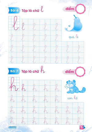 Tập Tô Chữ Cái Dành Cho 4-5 Tuổi _ABB