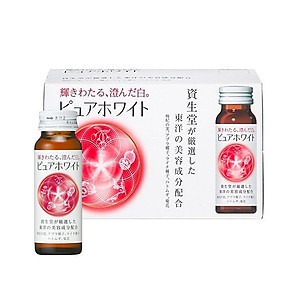 Thực phẩm chức năng Nước uống Collagen Shiseido Pure White Nhật Bản tăng cường trắng da ngăn ngừa lão hóa