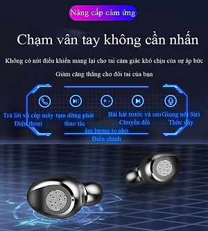 Tai nghe không dây blueetooth LANITH cao cấp 5.0 TWS F9 – Tai nghe Bluetooth kiểu dáng hiện đại, thời thượng - Hàng nhập khẩu – TA0002