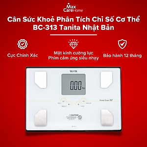 Cân sức khỏe và phân tích cơ thể TANITA BC-313