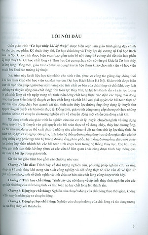 Cơ Học Thủy Khí Kỹ Thuật