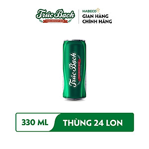 Bia Trúc Bạch - Thùng 24 lon 330ml - Phiên bản Tết 2026
