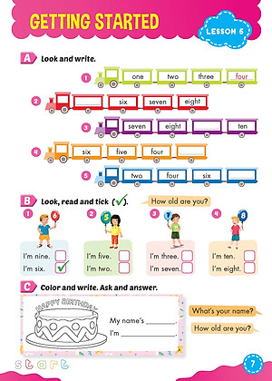 Bài tập bổ trợ Tiếng Anh 3 i-Learn Smart Start