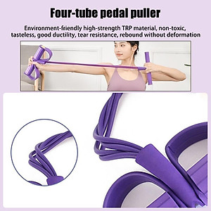 Dây Tập Bụng 6011 ,Dây Kéo Đàn Hồi Kháng Lực 6011N Ống Cao Su, Dây Kéo Tập Gym,Dây Đa Năng Tập Bụng, Thể Dục