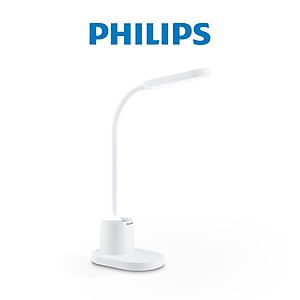 Đèn bàn Philips bảo vệ mắt Bucket DSK214 7W - Điều chỉnh độ sáng, êm dịu cho đôi mắt khỏe đẹp