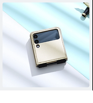 Case bao da chống sốc cho Samsung Galaxy Z Flip 4 trang bị chân chống giá đỡ điện thoại hiệu Nillkin Qin Vegan (bảo vệ máy cực tốt, chất liệu da thật cao cấp, thiết kế thời trang cá tính) - hàng nhập khẩu