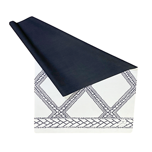 Thảm tập yoga du lịch cao cấp chính hãng Yvonne, White Navy (TẶNG KÈM 3 PHẦN QUÀ) dày 1,5mm gấp gọn, bề mặt nhám, siêu bám, ưa mồ hôi, dễ vệ sinh, chất liệu cao su tự nhiên, kích thước 183cm x 66cm, nặng 1,2kg