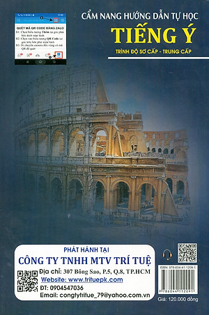 Cẩm Nang Hướng Dẫn Tự Học Tiếng Ý Trình Độ Sơ Cấp - Trung Cấp 