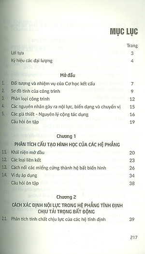 Cơ Học Kết Cấu - Tập 1: Hệ Tĩnh Định (Tái bản 2024)