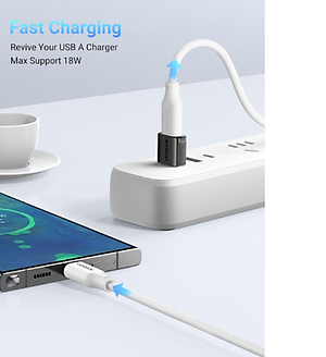 Đầu chuyển USB Type A sang USB Type C 3.1 Ugreen 45275 US701, tốc độ 10Gbps, sạc 18W (Combo 2 Chiếc) - Hàng chính hãng
