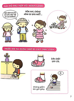 Cẩm Nang Sinh Hoạt Bằng Tranh Cho Bé Tập 3: Kĩ Năng Đi Ra Ngoài (Tái Bản 2019)