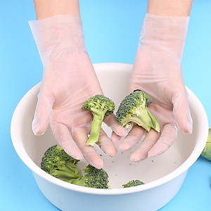 Găng Tay TPE Siêu Dai - Dùng Trong Thực Phẩm - Vệ Sinh (100 Cái/Hộp) - Chính Hãng