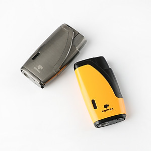 Vỏ Hột Quẹt Bật Lửa Khò 2 Tia  H015 Thiết Kế Đẹp Độc Lạ Lửa Khò Mạnh Mẽ - Dùng Gas Cao Cấp