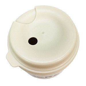 Combo 02 Cốc uống nước nắp xoay Inomata HERE có chỗ cắm ống hút - Nội địa Nhật Bản