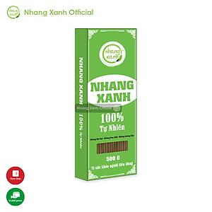 Nhang Xanh Phổ Thông 30cm 500g - Chân mộc