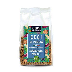 Đậu gà hữu cơ Sottolestelle 400g Organic Chickpea