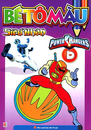 Sách Bé Tô Màu Siêu Nhân - Quyển D