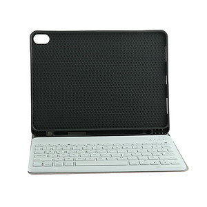 Keyboard case with integrated pen holder, detachable, wireless Bluetooth