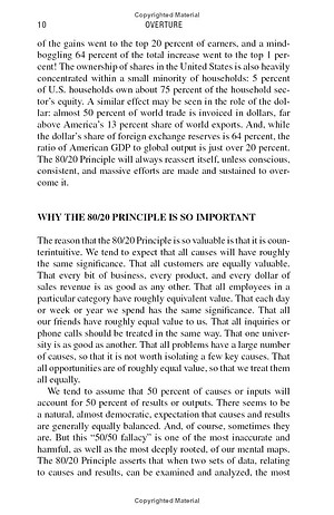 Sách The 80/20 Principle: The Secret to Success by Achieving More with Less