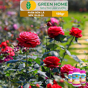 Phân Bón Lá Đầu Trâu MK 501-701-901, GreenHome,Chai 100GR,Đặc Biệt Dành Cho Hoa Lan Và Cây Cảnh