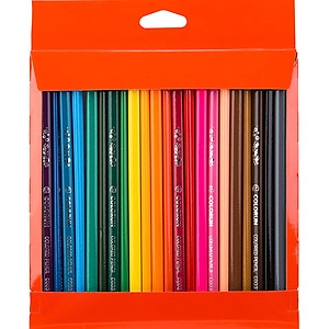Bút chì màu (hộp giấy) Deli - 12 màu/18 màu/24 màu/36 màu - 1 hộp - EC00300/EC00310/EC00320/EC00330