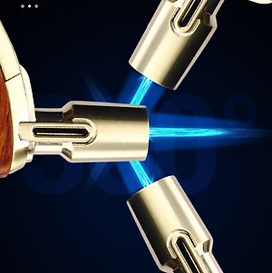 Vỏ Hộp Quẹt Bật Lửa Gas Honest BCH-538 Khò Mỏ Vịt 1 Tia Kèm Đục, Có Nút Chình To/Nhỏ Lửa - Nhiều Màu