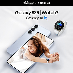 Điện thoại Samsung Galaxy S25, Điện thoại AI, Tìm kiếm thông minh, Video camera đêm Nightography, Chip Snapdragon - Hàng Chính Hãng
