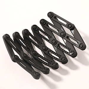 Băng đô nhựa dẻo gấp gọn bỏ túi, bờm cài tóc co giãn tiện lợi - tiemcuaxu