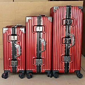 Vali Khung Nhôm Vân Nhám Chống Trầy Xước NiceVilla Size 20inch-24inch-29inch