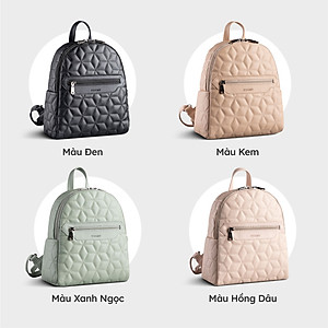 Balo Yuumy ( Thời trang nữ họa tiết tiện lợi cỡ trung - Balo da Seasand YBA84 )